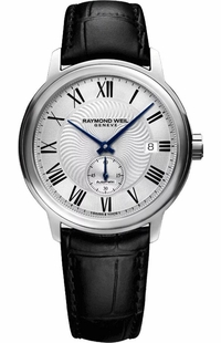 Raymond Weil Maestro 39.5mm Stainless Steel Men's Watch 2238-STC-00659