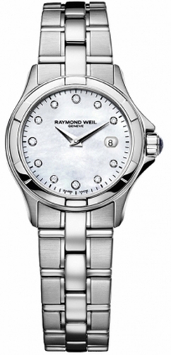 9460-ST-97081 Raymond Weil Parsifal Quartz White Mother of Pearl ...