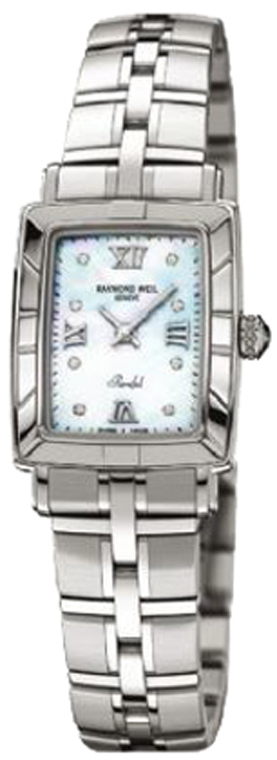9741-ST-00995 Raymond Weil Parsifal Quartz Diamonds Ladies Watch