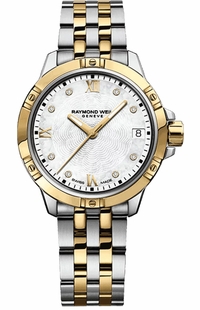 Raymond Weil Tango White Mother of Pearl Women's Watch 5960-STP-00995