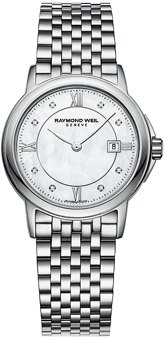 5966-ST-00995 Raymond Weil Tradition Womens Steel Automatic