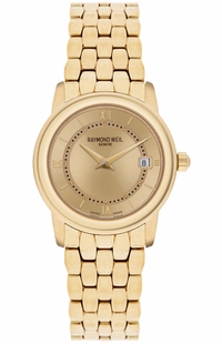 Raymond Weil Tradition Yellow Gold Tone Women's Watch 5398-P-00107