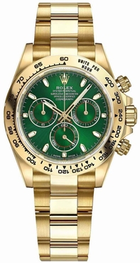 Rolex Cosmograph Daytona Green Dial Watch 116508-0013