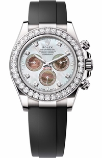 Rolex Cosmograph Daytona 18k White Gold Men's Watch 126589RBR-0001