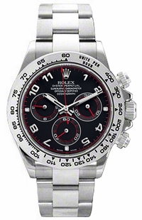 Rolex Cosmograph Daytona Black Dial Men's Watch 116509-0036