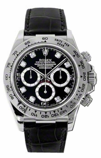 Rolex Cosmograph Daytona Black Dial Watch 116519