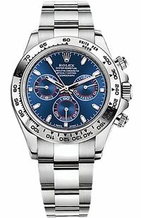 Rolex Cosmograph Daytona Blue Dial Men's Watch 116509-0071
