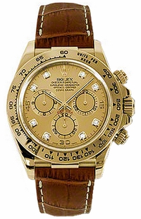 Rolex Cosmograph Daytona Champagne Dial Men's Watch 116518