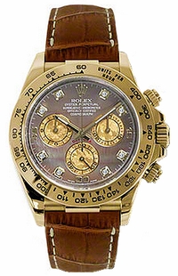 Rolex Cosmograph Daytona Diamond Men's Watch 116518-0073