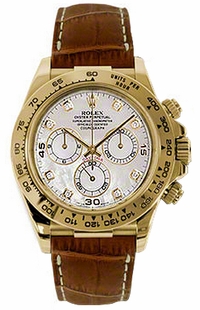 Rolex Cosmograph Daytona Men's Mother of Pearl Dial Watch116518