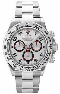 Rolex Cosmograph Daytona Silver Dial Men's Watch 116509