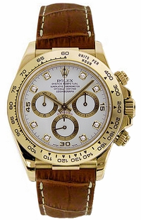Rolex Cosmograph Daytona White Dial Men's Watch 116518
