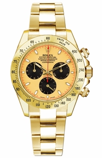 Rolex Cosmograph Daytona Yellow Gold Men's Watch 116528-0041