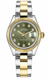 Rolex Datejust 31 18k Yellow Gold & Oystersteel Women's Watch 278273-0029