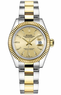 Rolex Datejust 31 18k Yellow Gold & Steel Women's Watch 278273-0013