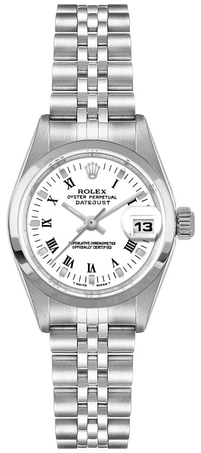 Rolex Datejust 31 mm Stainless Steel 68240 Watch Automatic Rolex Datejust 31 Rolex Datejust 68240 Blue baton dial Box  main image 2