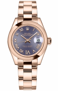 Rolex Datejust 31 Aubergine Purple Dial Women's Watch 278245-0027