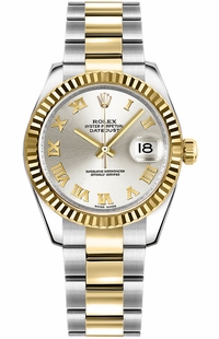 Rolex Datejust 31 Automatic Ladies Oyster Bracelet Watch 178273