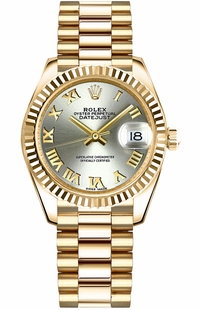 Rolex Datejust 31 Automatic Solid 18K Yellow Gold Watch 178278