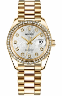 Rolex Datejust 31 Automatic Solid Gold Ladies Watch 178288-0028