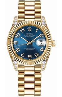Rolex Datejust 31 Blue Dial Watch 178238