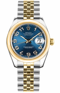 Rolex Datejust 31 Blue Dial Women's Watch 178243