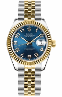 Rolex Datejust 31 Blue Dial Women's Watch 178273