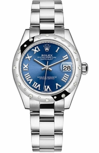 Rolex Datejust 31 Bright Blue Dial Women's Watch 278344RBR-0035