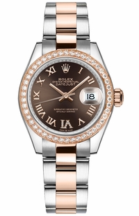 Rolex Datejust 31 Brown Dial Oyster Bracelet Women's Watch 278381RBR-0005