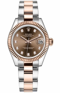 Rolex Datejust 31 Chocolate DIamond Dial Women's Watch 278271-0027