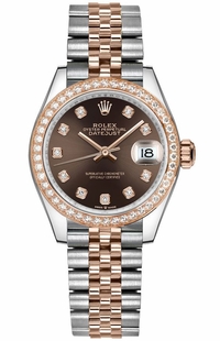 Rolex Datejust 31 Chocolate Diamond Dial Women's Watch 278381RBR-0028