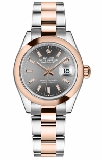 Rolex Datejust 31 Dark Rhodium Dial Women's Watch 278241-0017