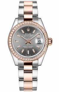 Rolex Datejust 31 Dark Rhodium Dial Women's Watch 278381RBR-0017