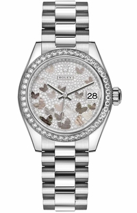 Rolex Datejust 31 Diamond Paved Dial Women's Watch 278289RBR-0008