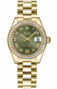 Rolex Datejust 31 Diamond Bezel Automatic Women's Watch 278288RBR-0024