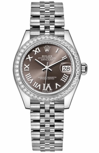 Rolex Datejust 31 Diamond Bezel Diamond VI Women's Watch 278384RBR-0032
