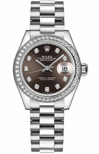 Rolex Datejust 31 Diamond Dial & Bezel Women's Watch 278289RBR-0006