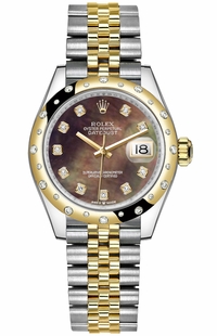 Rolex Datejust 31 Diamond Hour Markers Women's Watch 278343RBR-0024