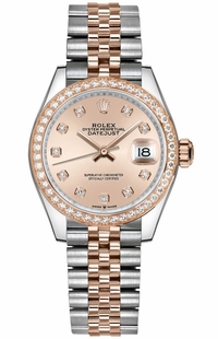 Rolex Datejust 31 Diamond Hour Markers Women's Watch 278381RBR-0024