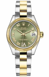 Rolex Datejust 31 Diamond Roman Numeral VI Women's Watch 278273-0015