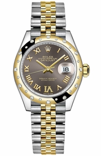 Rolex Datejust 31 Diamond Roman VI Women's Watch 278343RBR-0018