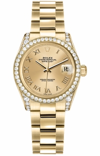 Rolex Datejust 31 Diamond Women's Watch 178158-0085