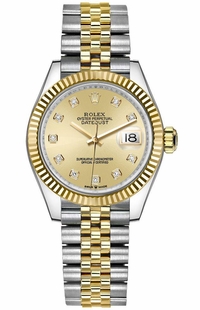 Rolex Datejust 31 Diamonds Jubilee Bracelet Women's Watch 278273-0026