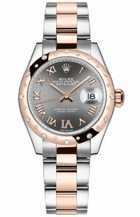 Rolex Datejust 31 Everose Gold & Oystersteel Women's Watch 278341RBR-0029