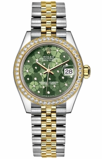 Rolex Datejust 31 Floral Motif Diamonds Women's Watch 278383RBR-0032