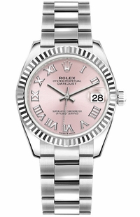 Rolex Datejust 31 Fluted Bezel Oyster Bracelet Women's Watch 278274-0019