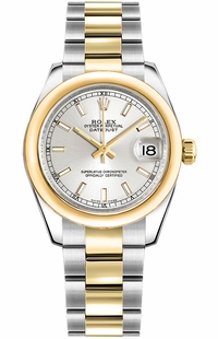 Rolex Datejust 31 Gold & Steel Watch 178243-0016