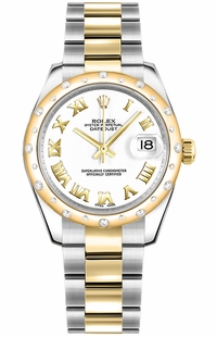 Rolex Datejust 31 Gold & Steel Women's Watch 178343-0004