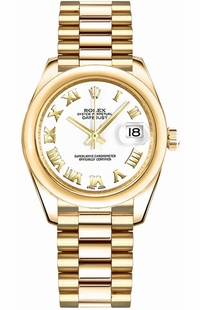 Rolex Datejust 31 Gold Women's Watch 178248