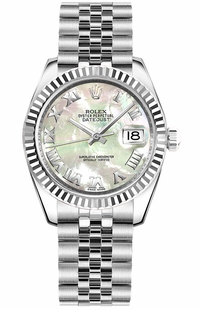 Rolex Datejust 31 Mother of Pearl Automatic Watch 178274-0071